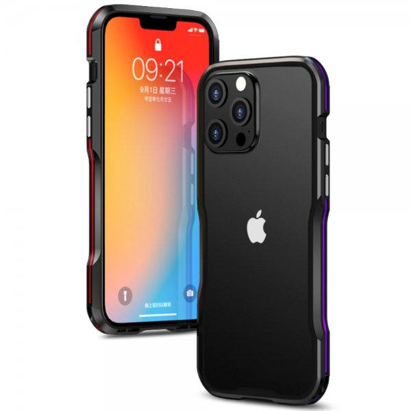 iPhone 13 Pro Kuoret Metallipuskuri Punainen