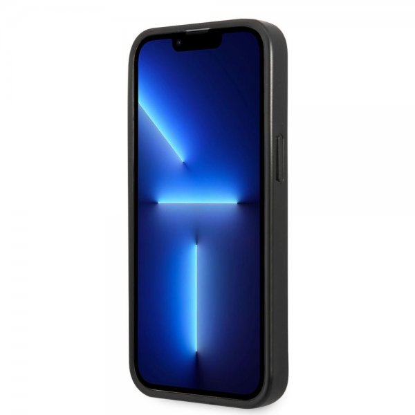 Karl Lagerfeld iPhone 13 Pro -kuori Monogram Iconic Patch, punainen