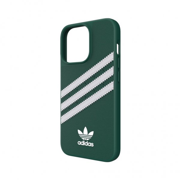 Adidas iPhone 13 Pro -suojakotelo, muotoiltu, PU, Collegiate Green