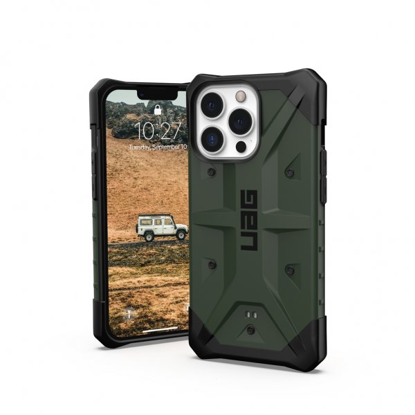 Urban Armor Gear (UAG) iPhone 13 Pro kuori Pathfinder Olive