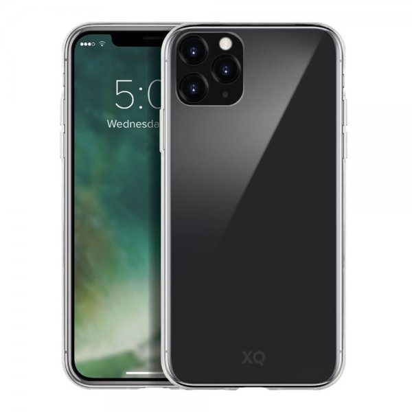 Xqisit iPhone 13 Pro Phantom Glass -suojakuori, läpinäkyvä