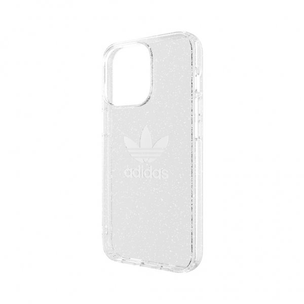 Adidas iPhone 13 Pro -suojakuori, kirkas, glitter