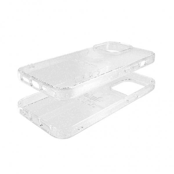 Adidas iPhone 13 Pro -suojakuori, kirkas, glitter