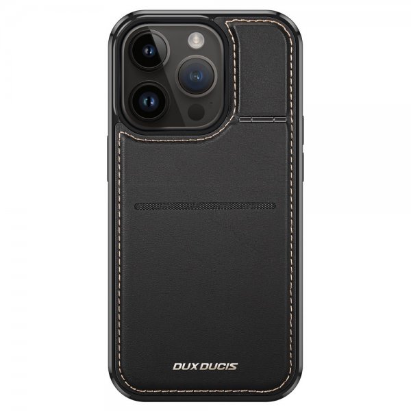 Dux Ducis iPhone 13 Pro -suojakuori Rafi Series MagSafe, musta