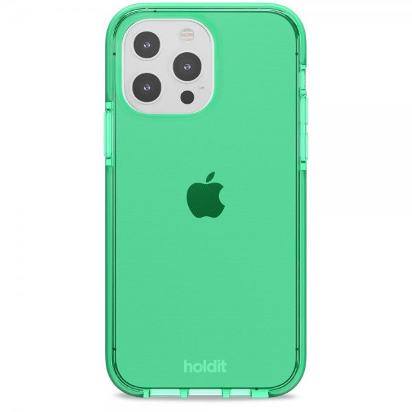 holdit iPhone 13 Pro Suojakuori Seethru Grass Green