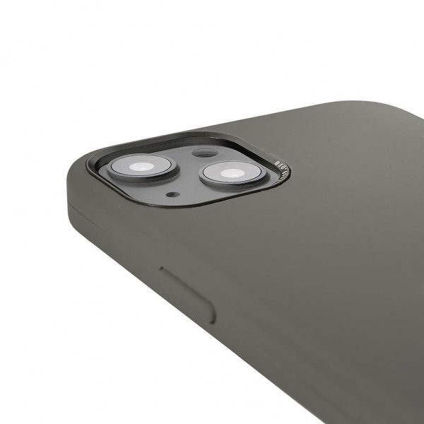 Decoded iPhone 13 Pro Silikonikuori takakansi Olive
