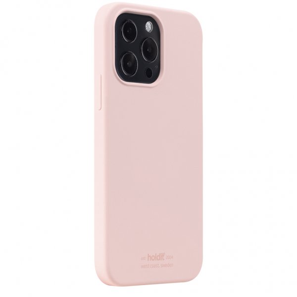 holdit iPhone 13 Pro Silikonikuori Blush Pink
