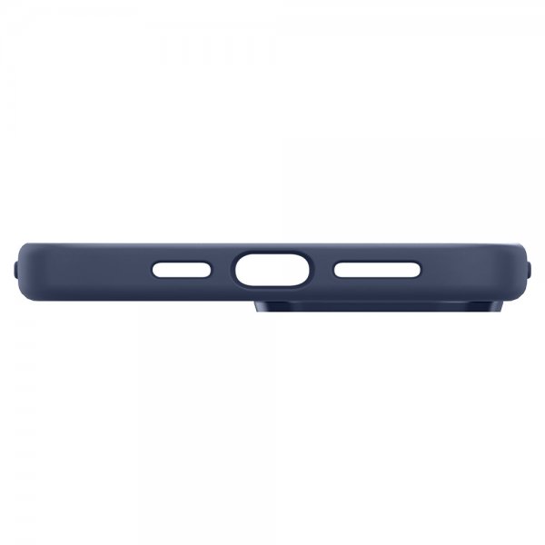 Spigen iPhone 13 Pro -suojakuori Silicone Fit Navy Blue