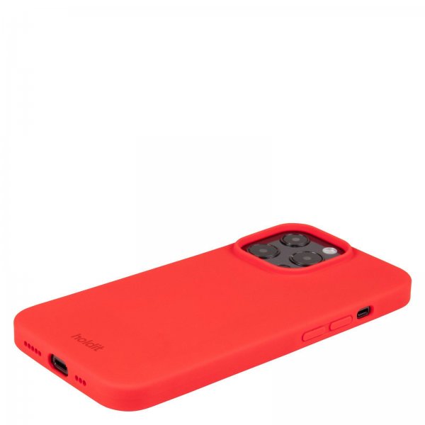 holdit iPhone 13 Pro Silikonikuori Chili Red