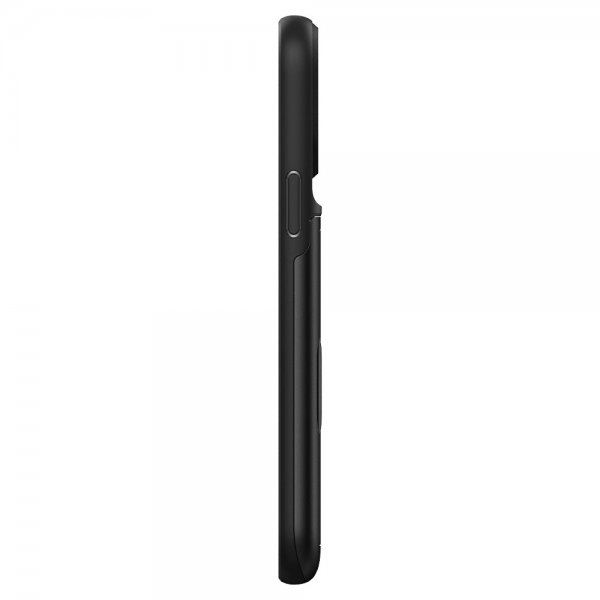 Spigen iPhone 13 Pro -suojakuori, Slim Armor CS, musta