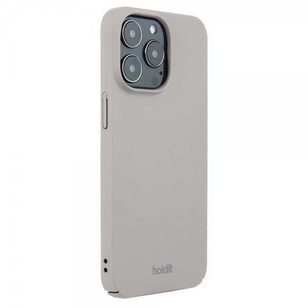 holdit iPhone 13 Pro Slim Case Taupe -suojakuori