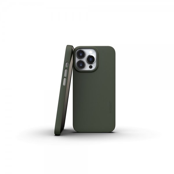 Nudient iPhone 13 Pro Thin Case V3 MagSafe Pine Green -suojakuori
