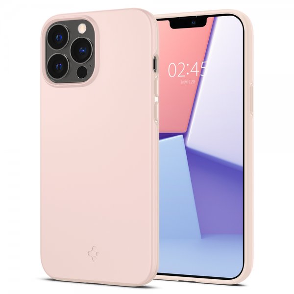 Spigen iPhone 13 Pro Thin Fit Pink Sand -kuori