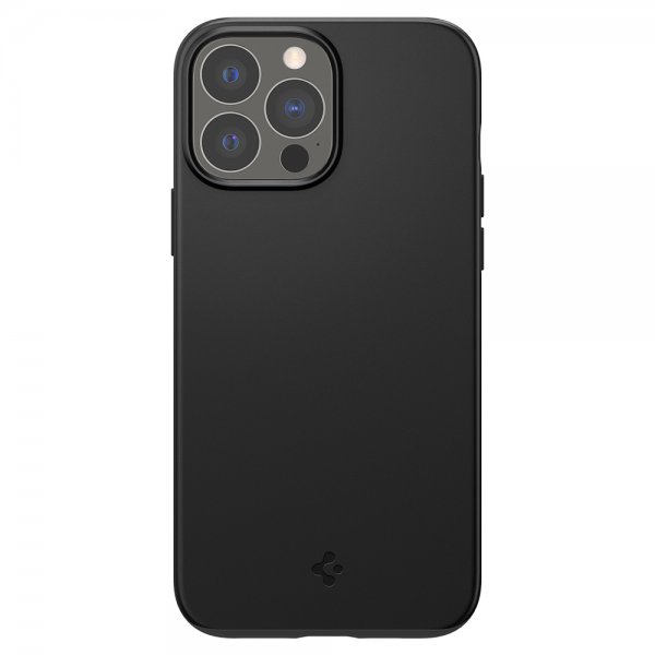 Spigen iPhone 13 Pro -suojakuori Thin Fit, musta