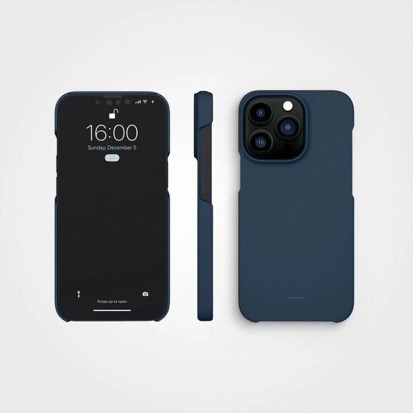 agood company iPhone 13 Pro kuori, kasvipohjainen, mustikka (sininen)