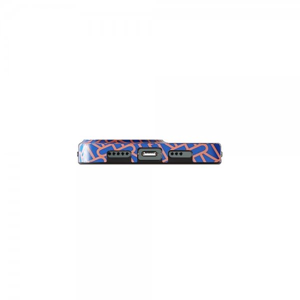 Richmond & Finch iPhone 13 -kuori, Blue Apricot RF Logo