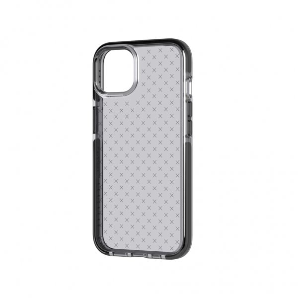 Tech21 iPhone 13 -kuori, Evo Check, Smokey Black