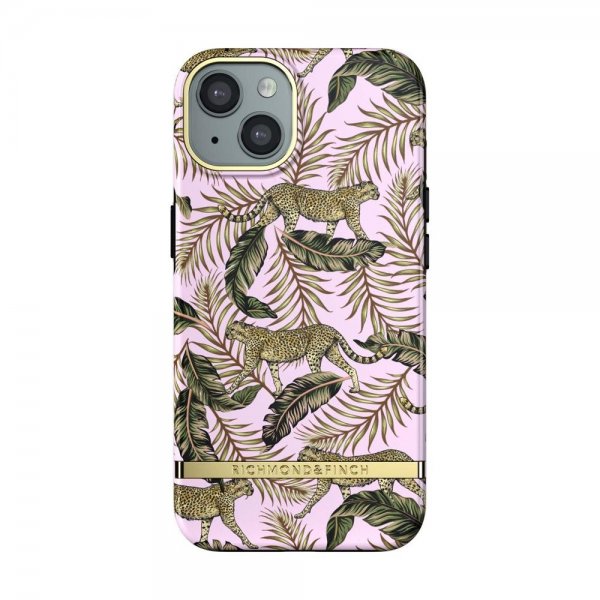 Richmond & Finch iPhone 13 -kuori, Pink Jungle