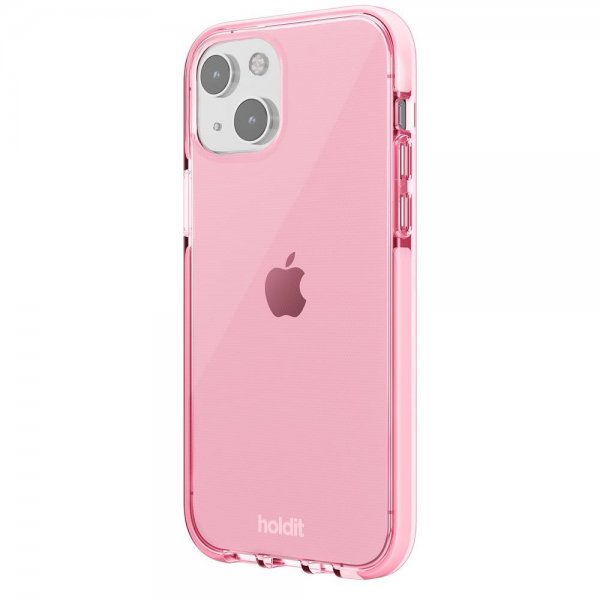 holdit iPhone 13 -kuori Seethru Bright Pink