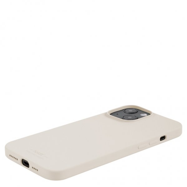 holdit iPhone 13 Silikonikuori Vaalea Beige