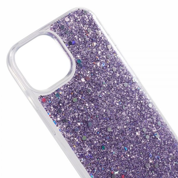 Nordic Covers iPhone 13 -kuori, Sparkle Series, liila