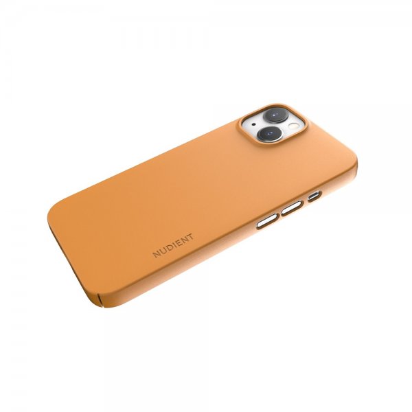 Nudient iPhone 13 -kuori Thin Case V3 MagSafe Saffron Yellow