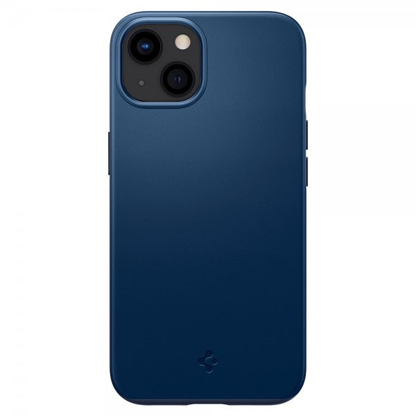 Spigen iPhone 13 Thin Fit -suojakuori, laivastonsininen