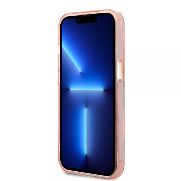 Guess iPhone 13 Kuori Translucent MagSafe Ruusu