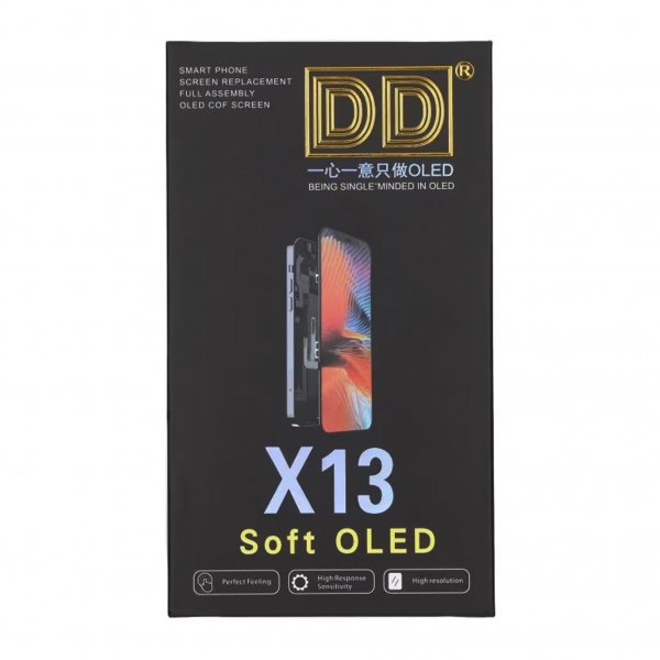 iPhone 13 Soft OLED-näyttö, korkealaatuinen, musta (DD-merkki)