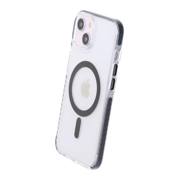 iPhone 13/iPhone 14 Kuori Iskunkestävä MagSafe Musta