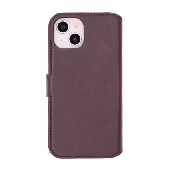 Rvelon iPhone 13/iPhone 14 -magneettikotelo, irrotettava kuori, violetti