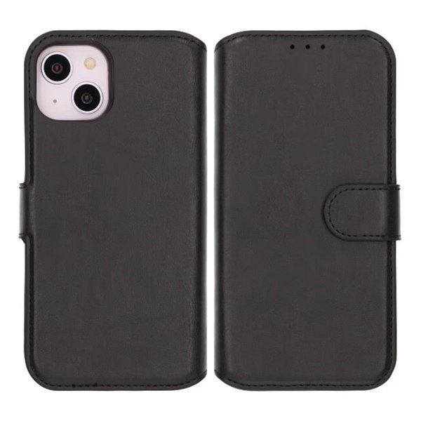 Rvelon iPhone 13/iPhone 14 Kotelo Magneettisesti Irrotettava Kuori Musta