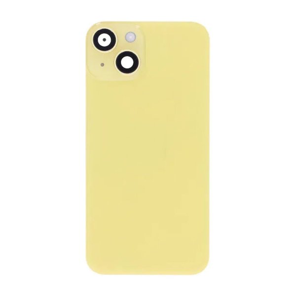 iPhone 14 Takaosa Lasi OEM - Keltainen