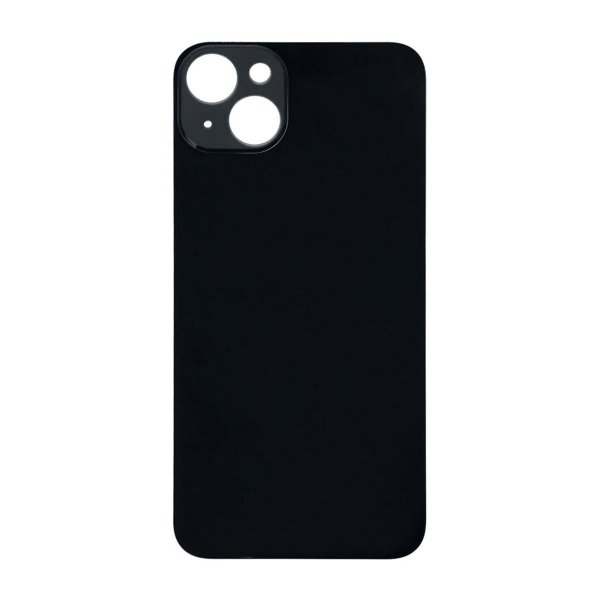 iPhone 14 Takalasi itseliimautuvalla teipillä - Musta
