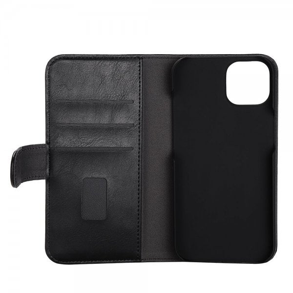 Gear iPhone 13/14 Kotelo 2-in-1 Irrotettava kolmella korttipaikalla Musta