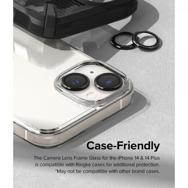 Ringke iPhone 14/iPhone 14 Plus Kamerasuojus Camera Lens Frame Musta