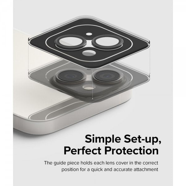 Ringke iPhone 14/iPhone 14 Plus Kamerasuojus Camera Lens Frame Musta