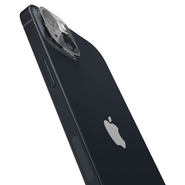 Spigen iPhone 14/iPhone 14 Plus Kameransuojaus Lasinen Optiikka 2-pakkaus Crystal Clear
