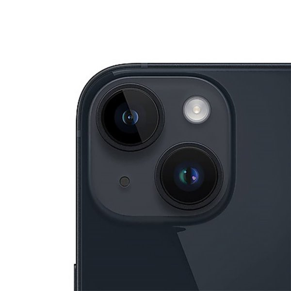 iPhone 14 Kameralinssi kehyksellä - Musta
