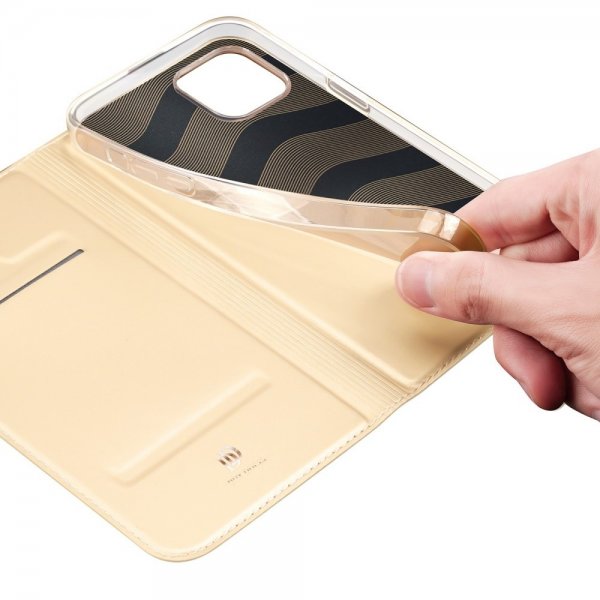 Dux Ducis iPhone 14 Plus -suojakotelo, Skin Pro Series, kulta