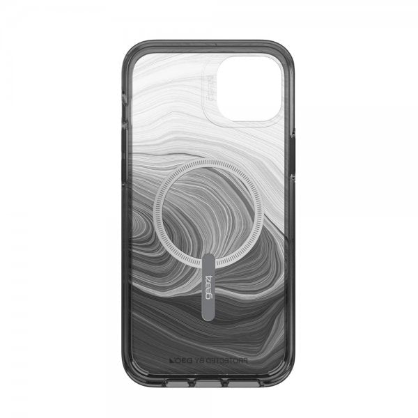 Gear4 iPhone 14 Plus Suojakuori Milan Snap Black Swirl
