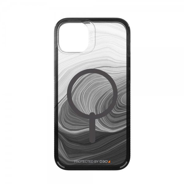 Gear4 iPhone 14 Plus Suojakuori Milan Snap Black Swirl