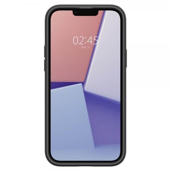 Spigen iPhone 14 Plus -suojakuori Optik Armor MagFit Musta