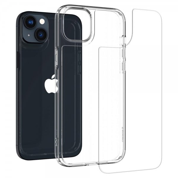 Spigen iPhone 14 Plus -suojakuori Quartz Hybrid Crystal Clear