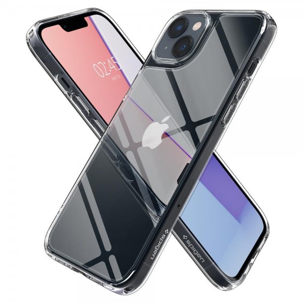 Spigen iPhone 14 Plus -suojakuori Quartz Hybrid Crystal Clear