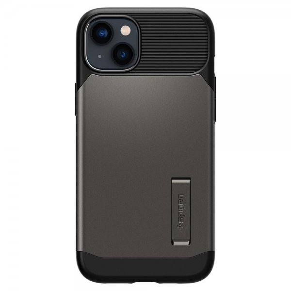 Spigen iPhone 14 Plus Suojakuori Slim Armor MagFit Gunmetal