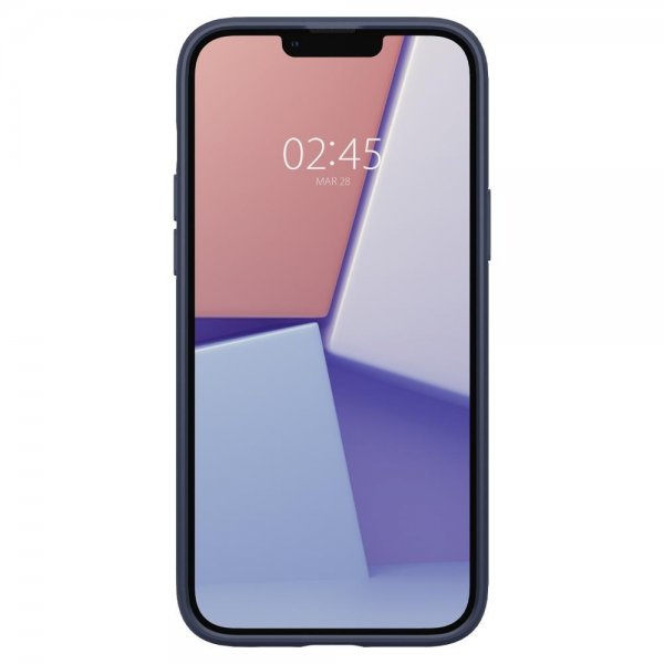 Spigen iPhone 14 Plus Thin Fit -suojakuori, laivastonsininen
