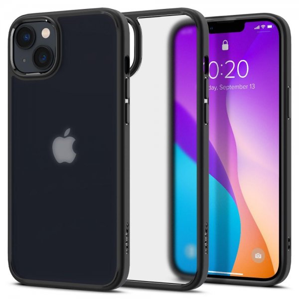Spigen iPhone 14 Plus -kuori Ultra Hybrid Frost Black