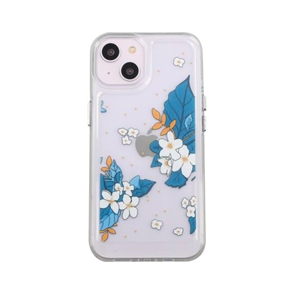 iPhone 14 Kuori Kuviolla, Siniset Lehdet