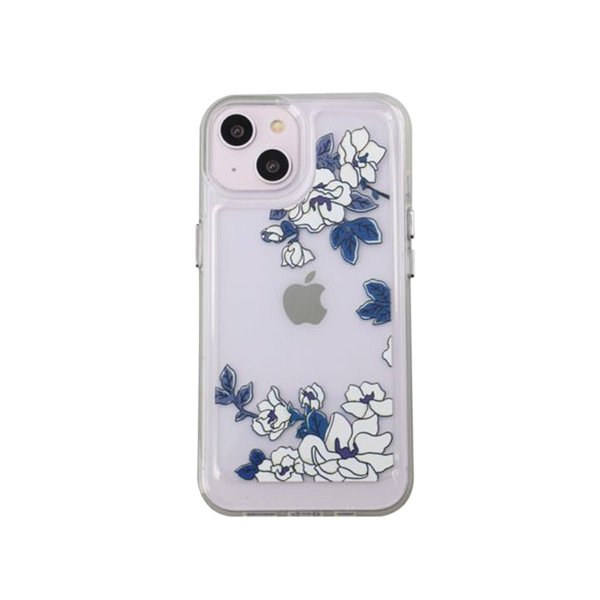 iPhone 14 Kuori Kuviolla Violetit Lehdet